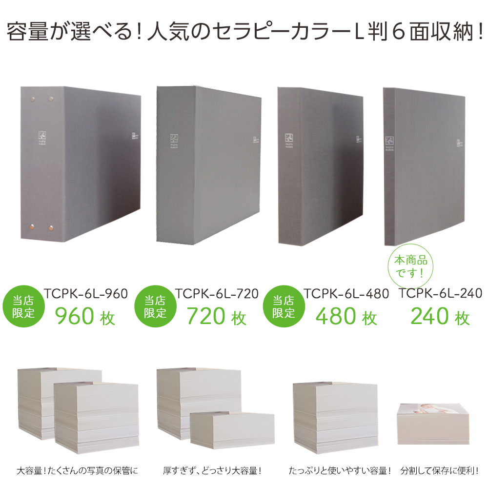 楽天市場】【楽天1位】アルバム 写真 大容量 ナカバヤシ セラピー