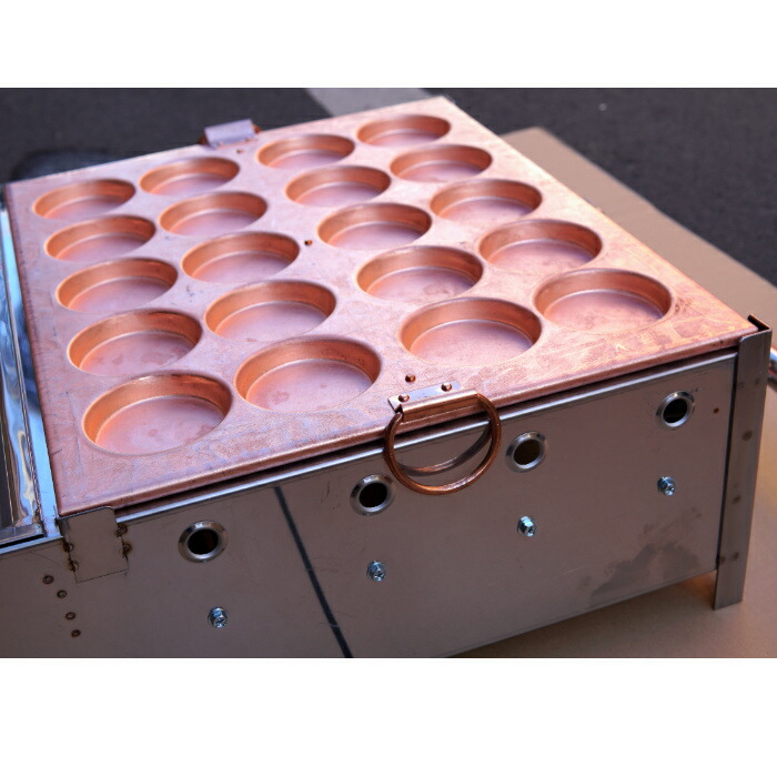 楽天市場】都市ガス専用 業務用 大判焼き器 20穴( 今川焼機 20穴 大判