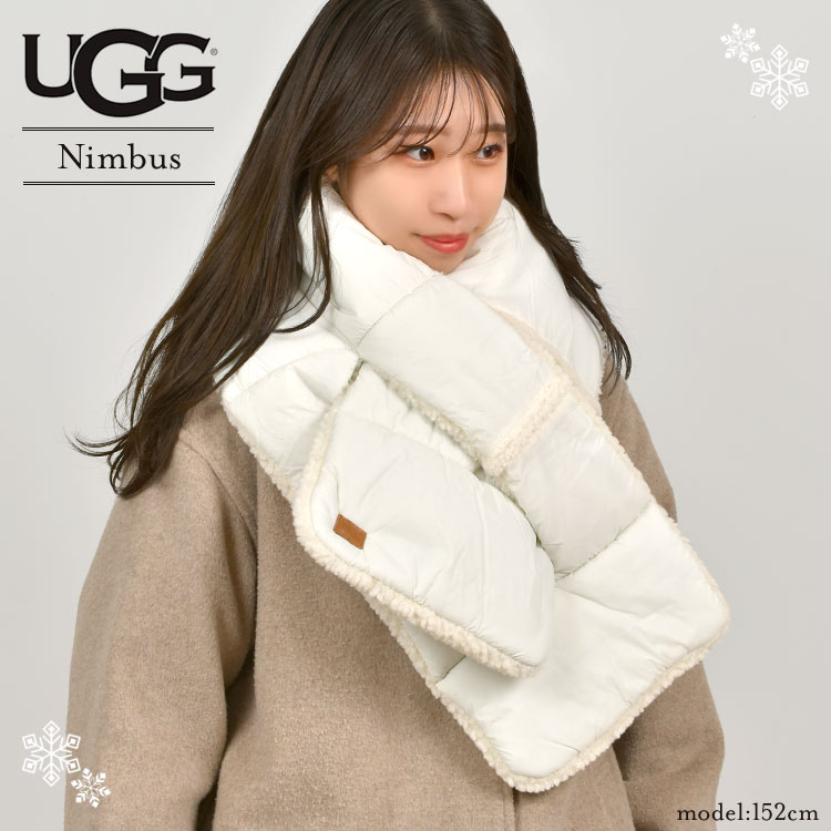 楽天市場】マフラー UGG アグ レディース 差し込み 通すだけ ブランド