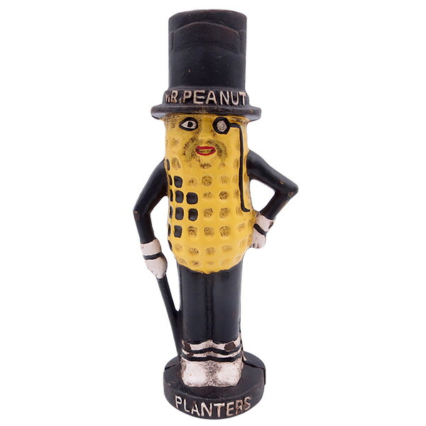 楽天市場】ミスター ピーナツ アンティーク 置物 貯金箱 アメリカン