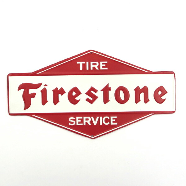 楽天市場】ブリキ看板 FIRE STONE ファイアストン サインプレート