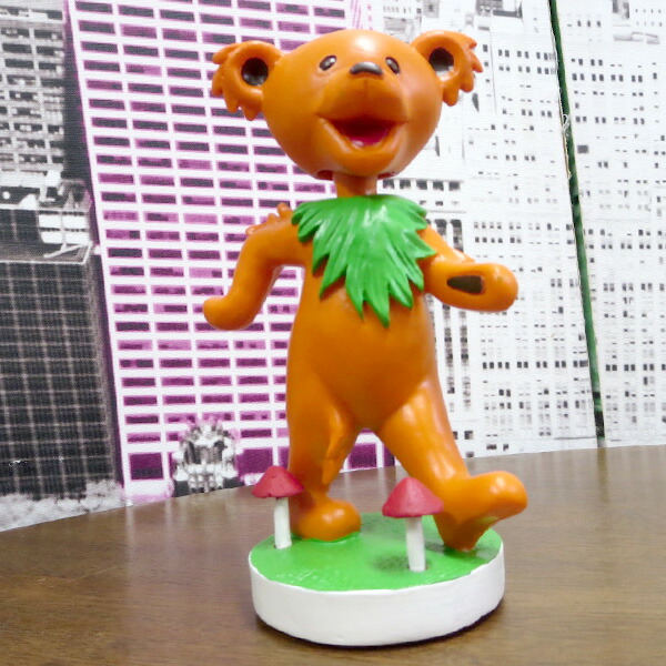 楽天市場】グレイトフルデッド ベア フィギュア オレンジ ダンシング