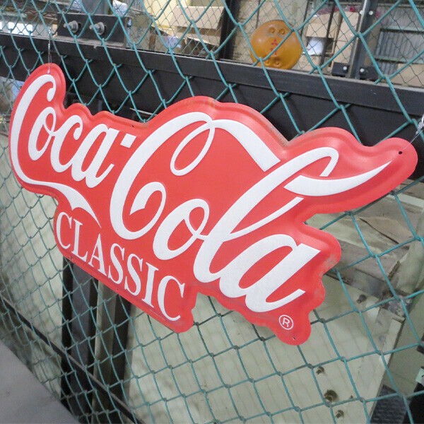 楽天市場】コカコーラ 看板 大型 ブリキ看板 コカ・コーラ雑貨 レトロ