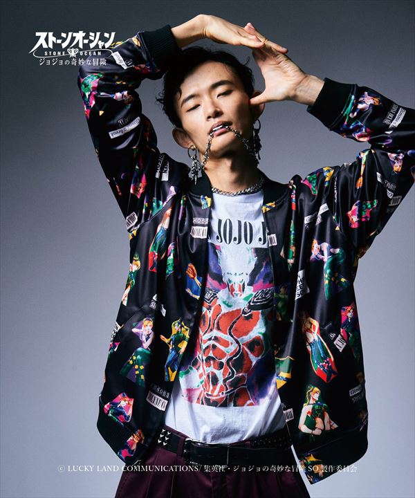 楽天市場】JOJO x glamb グラム Jolyne Ska Jumper / 徐倫 スカ