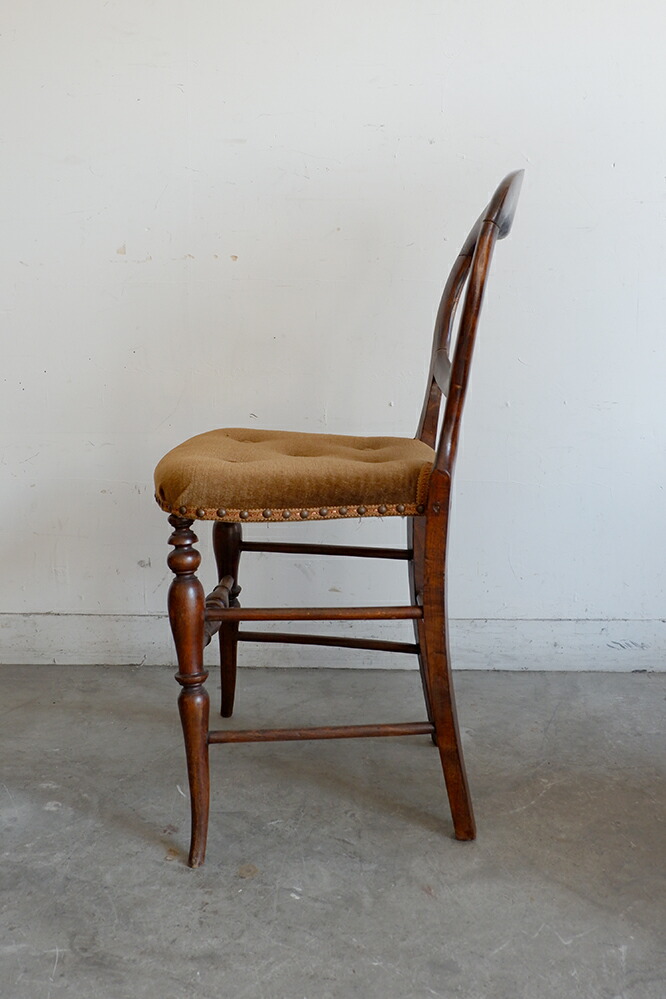 楽天市場】【中古】アンティーク バルーンバックチェア チェア