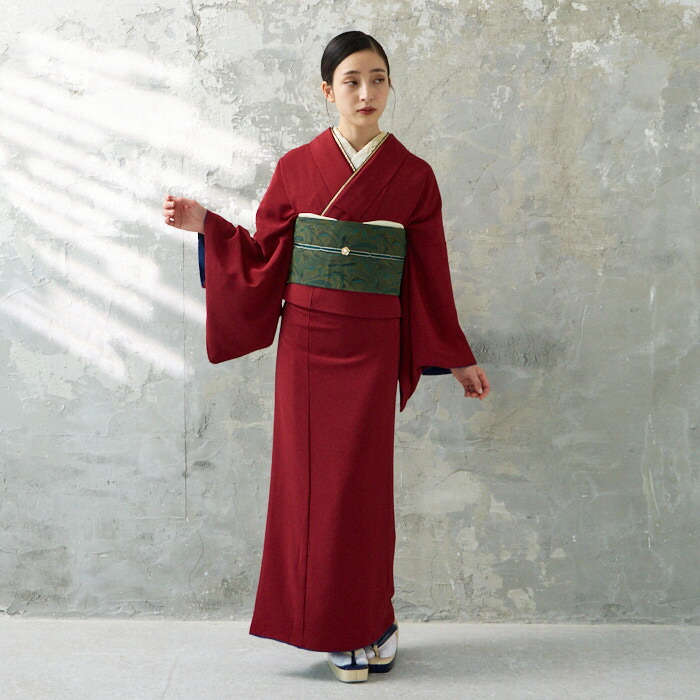 楽天市場】着物 単品「 furifu色無地 」公式 ふりふ 色無地 洗える着物