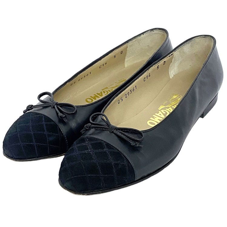 楽天市場】フェラガモ キルティング パンプスの通販