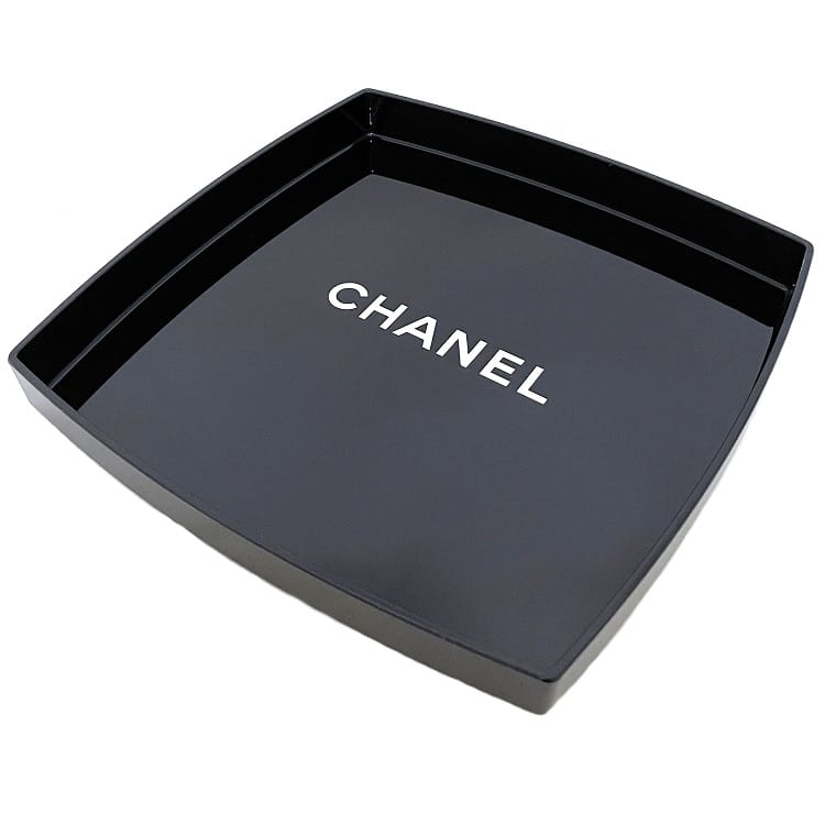 楽天市場】【送料無料】 シャネル トレー ブラック ホワイト 未使用