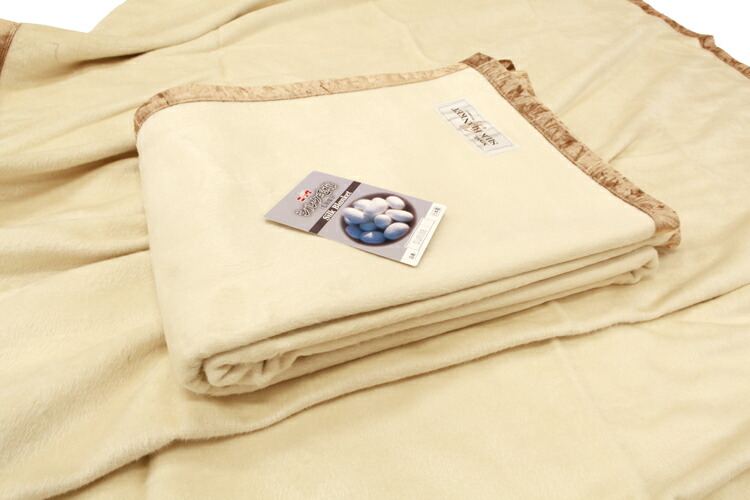 楽天市場】シルク毛布 日本毛織（ニッケ）SILK91008 シングルサイズ