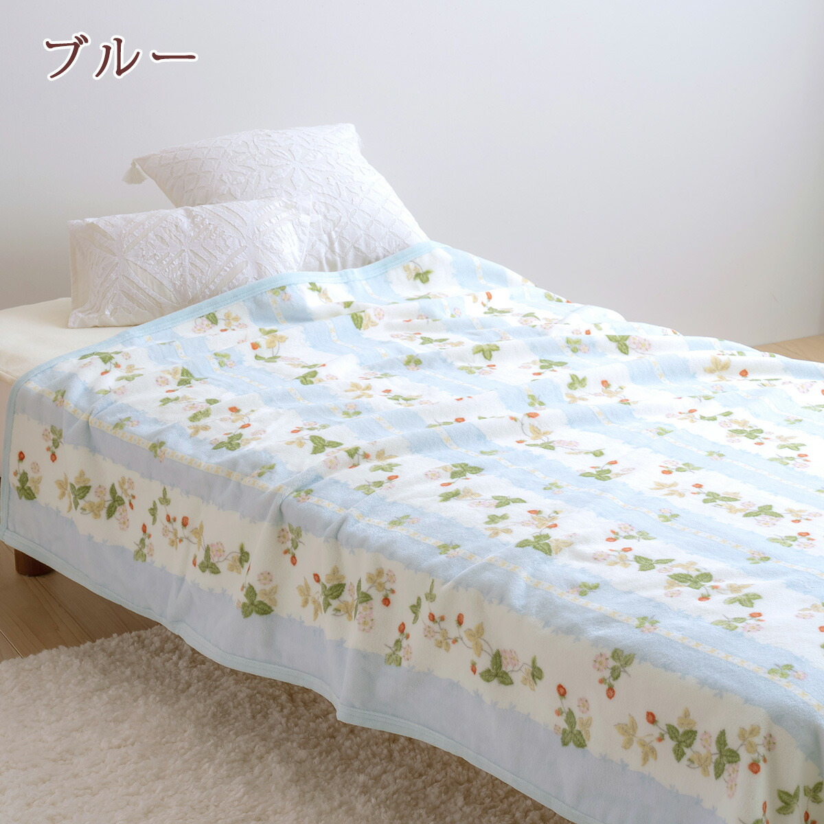 楽天市場】3/1限定☆11％OFFクーポン＆P5 綿毛布 シングル 日本製 毛布