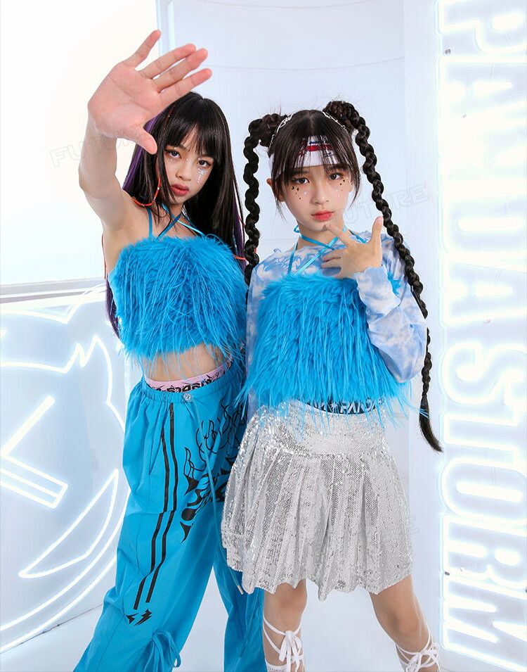 楽天市場】ダンス衣装 キラキラ キッズ へそ出し トップス 女の子