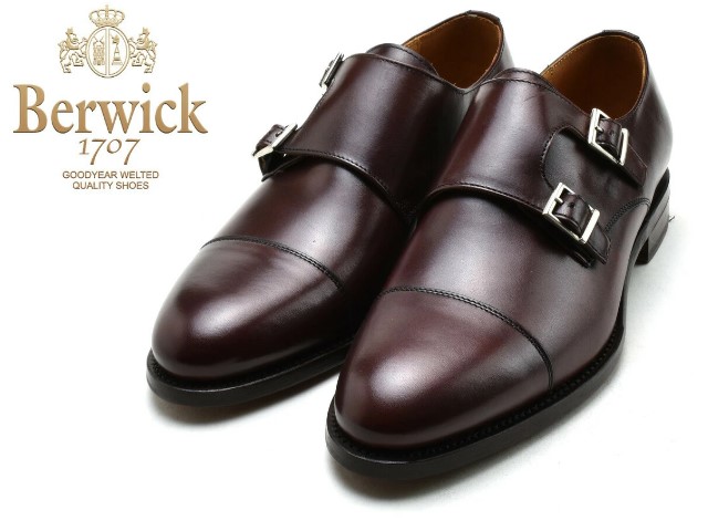 楽天市場】バーウィック ダブルモンクストラップ BERWICK 3637 K3