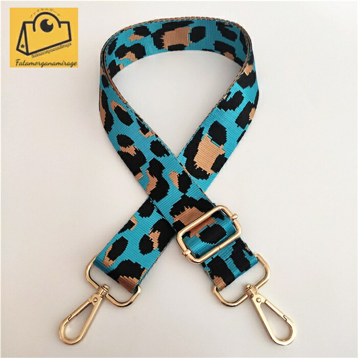 楽天市場】ショルダーストラップ ヒョウ柄 バッグ ショルダー