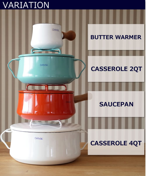 楽天市場】［取扱終了］DANSK ダンスク 琺瑯 片手鍋 18cm コベン