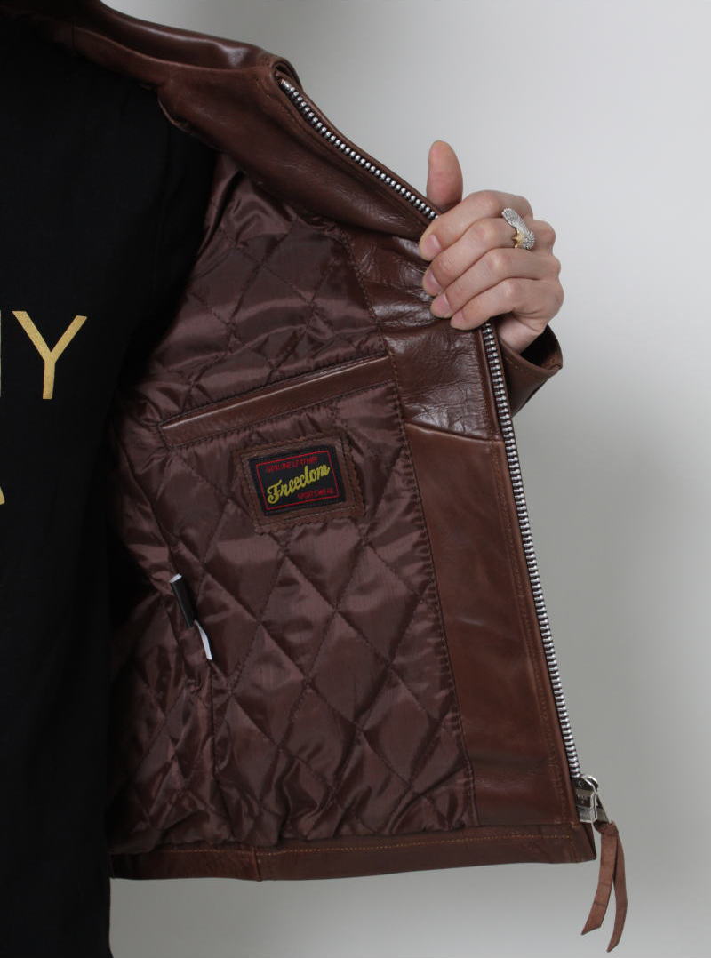 楽天市場】ライダースジャケット レザージャケット 本革 フリーダム