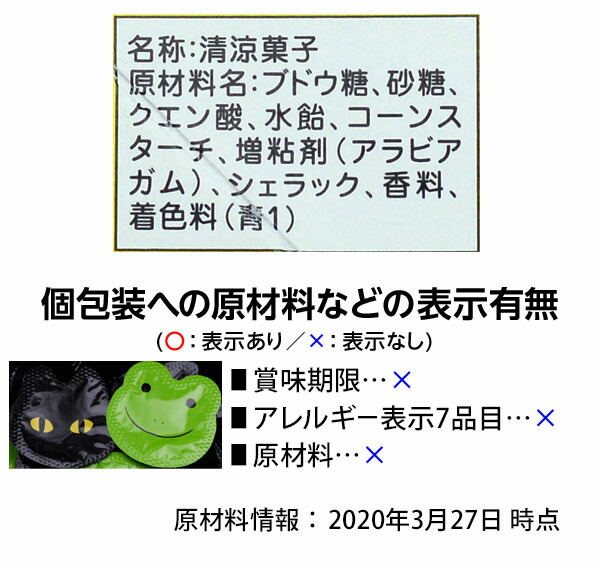 楽天市場】業務用 ニャンとかしてケロ 100付 { 駄菓子 お菓子 黒猫