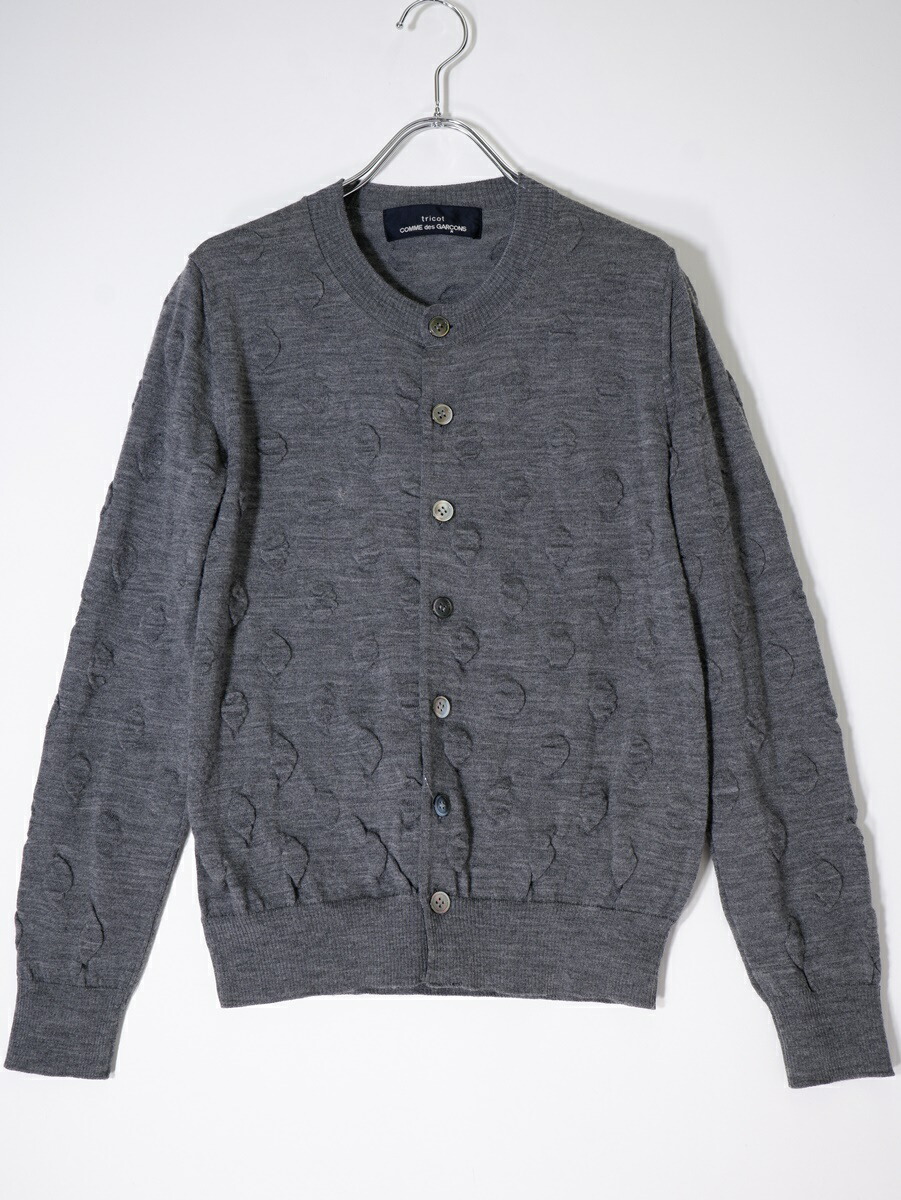 楽天市場】コムデギャルソン カーディガン グレーの通販