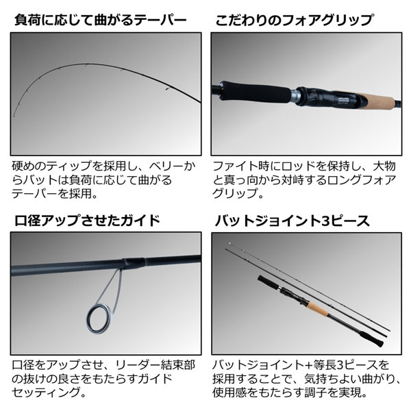 楽天市場】ダイワ 23 ファントムリベラリスト 803M+RSB 2023年新製品