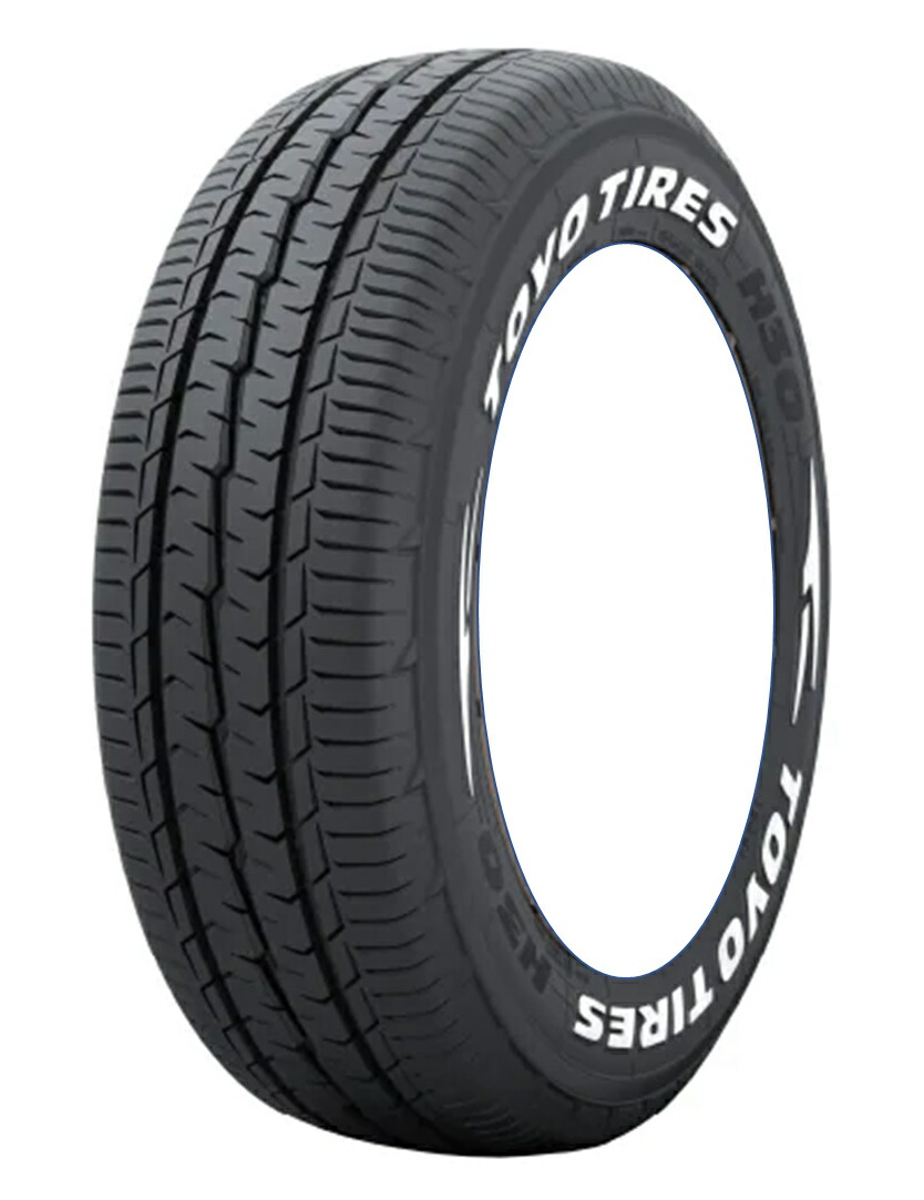 楽天市場】195/80R15 107/105N ホワイトレター 15インチ 4本TOYO