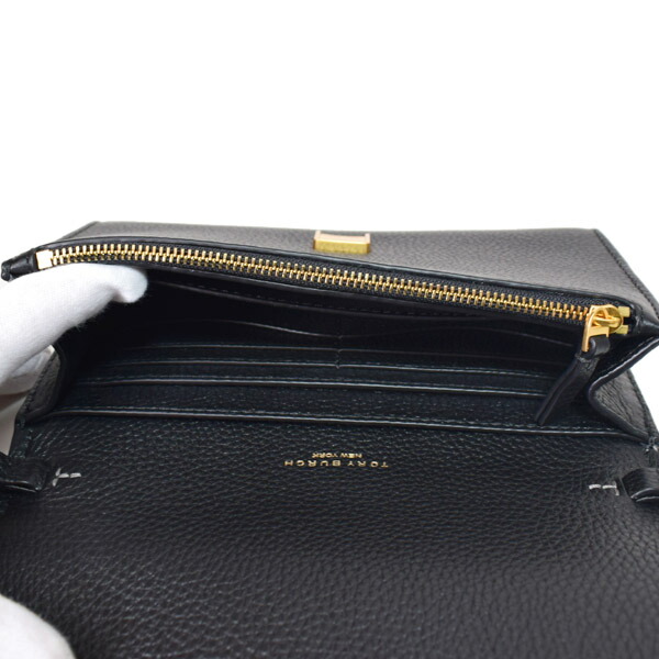 楽天市場】トリーバーチ バッグ TORY BURCH レザー フラップ