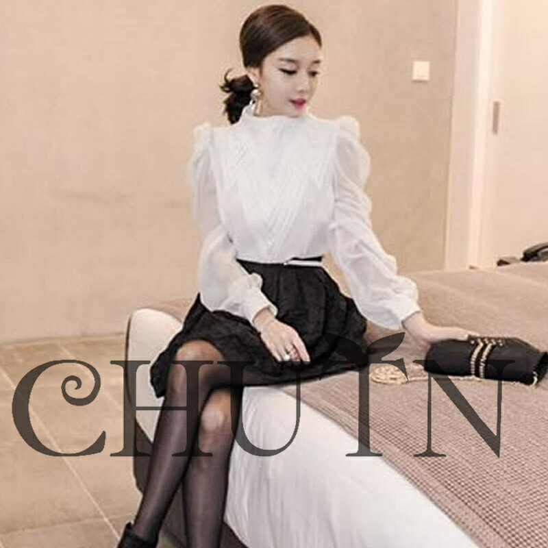 楽天市場】シフォンブラウス 長袖 ブラウス レディース トップス