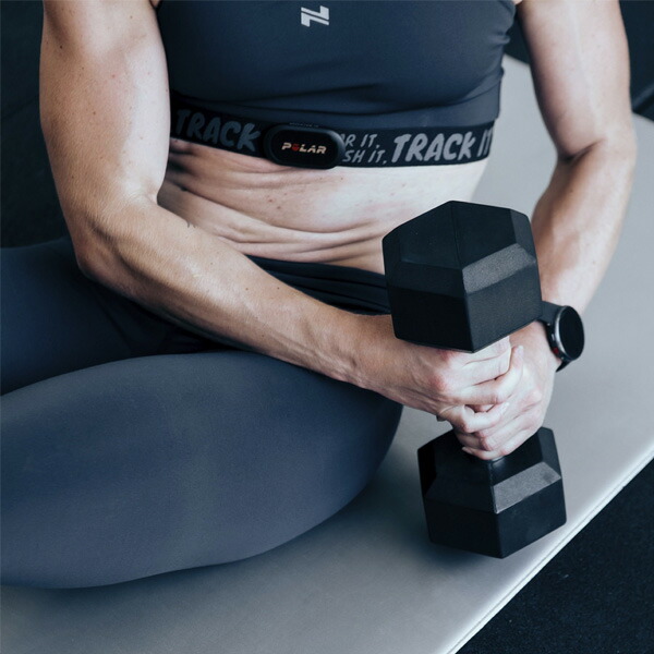 楽天市場】POLAR H10 N 心拍センサー メッセージ ブラック M-XXL [国内