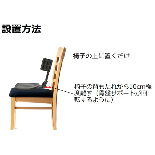 楽天市場】リハビー・チェア [Rehaby GLAB] 骨盤 歪み改善 クッション