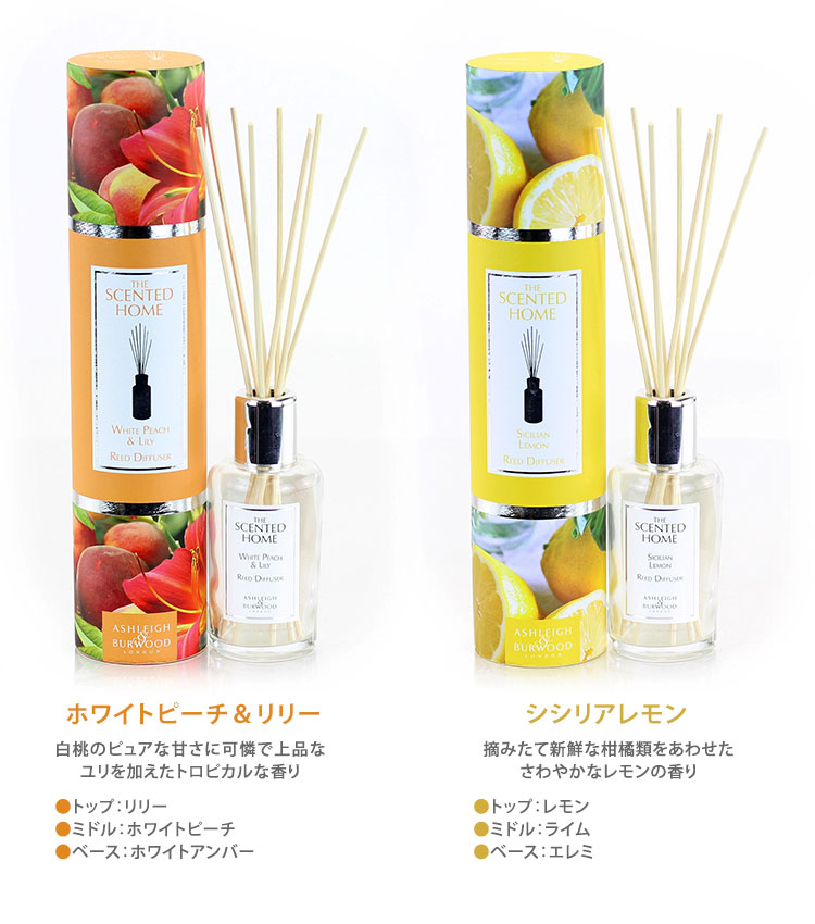 楽天市場】アシュレイ＆バーウッド THE SCENTED HOME リード