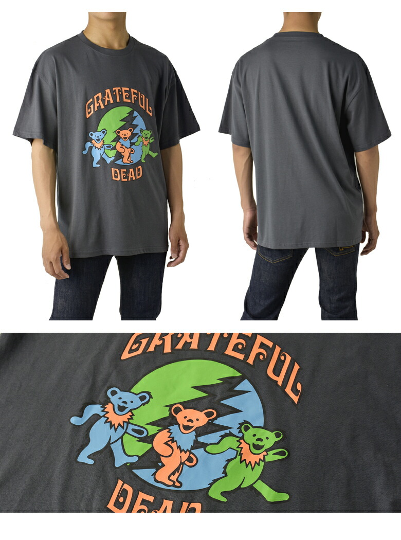 楽天市場】Grateful Dead グレイトフルデッド ワイドシルエット T