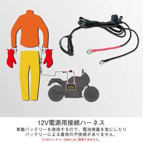 楽天市場】[KOMINE] バイク用 エレクトリックインナージャケット12V EK