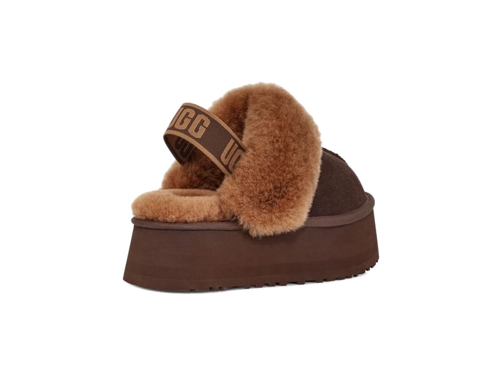 楽天市場】【shoes15】UGG ファンケット 厚底 スリッポン BLACK CHE