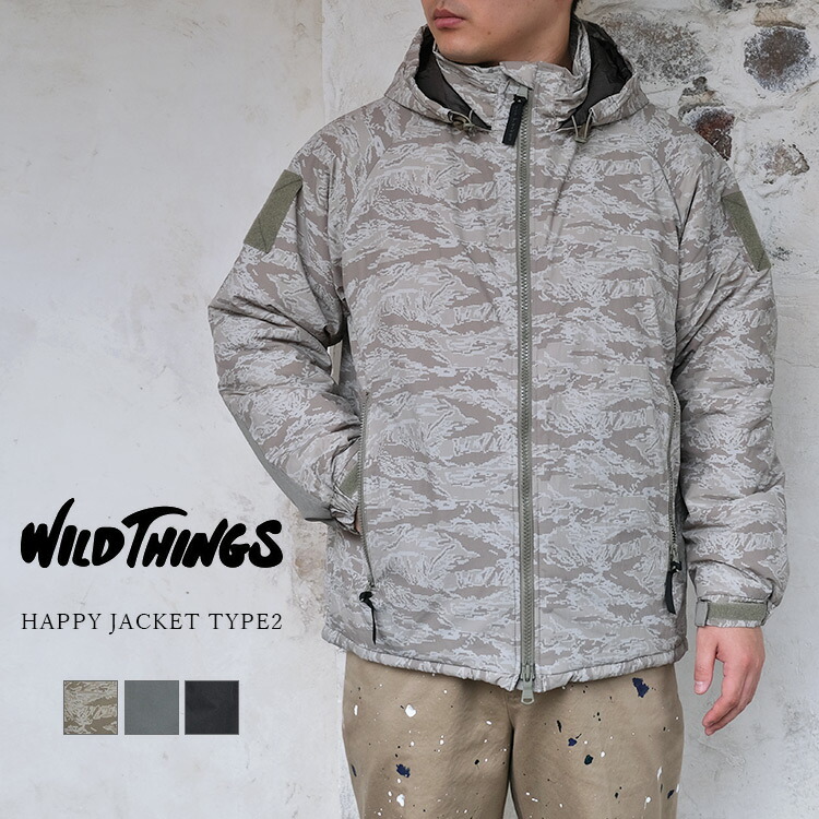 楽天市場】WILD THINGS ワイルドシングス HAPPY JACKET TYPE2 ハッピー