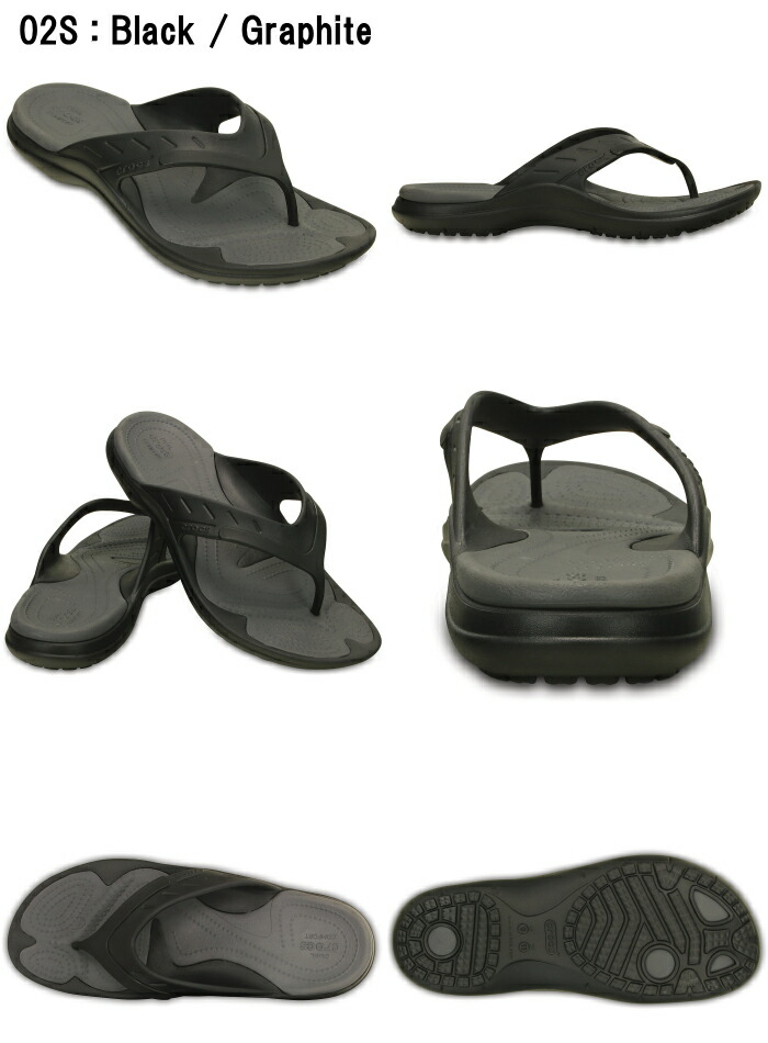 楽天市場】○○ クロックス メンズ サンダル crocs MODI Sport Flip