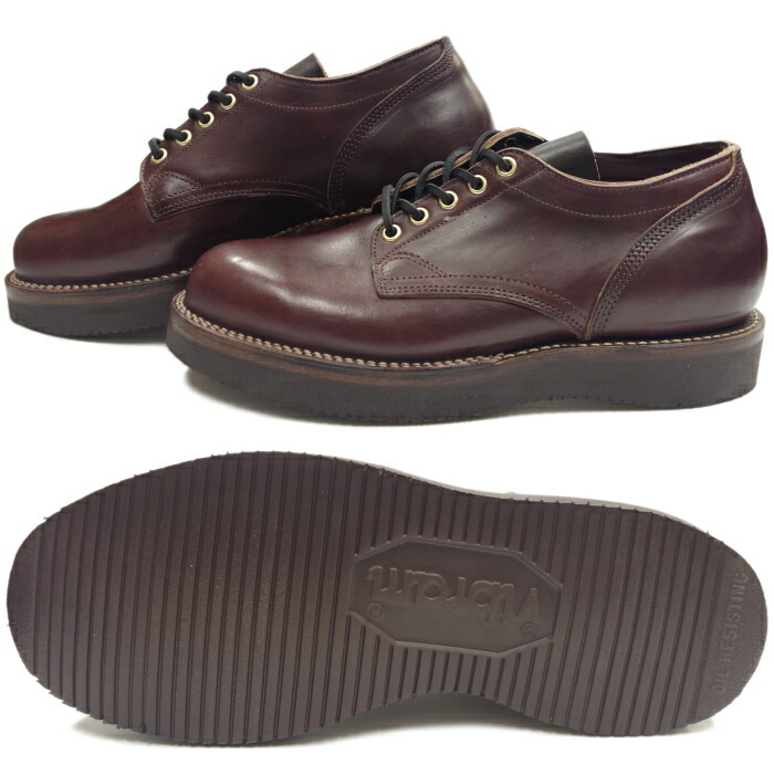 楽天市場】○○ VIBERG ヴァイバーグ OLD OXFORD バーガンディークロム