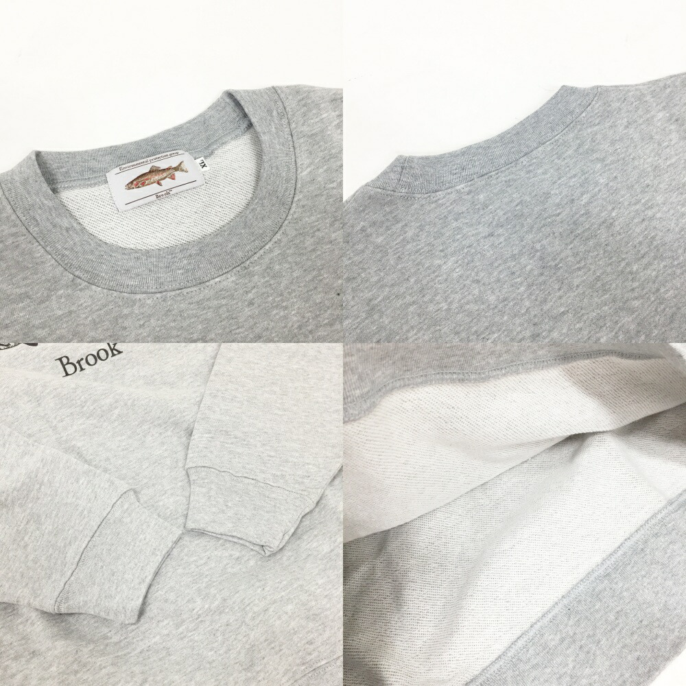 楽天市場】BROOK(ブルーク) 魚拓 スウェット サイズ：XL カラー