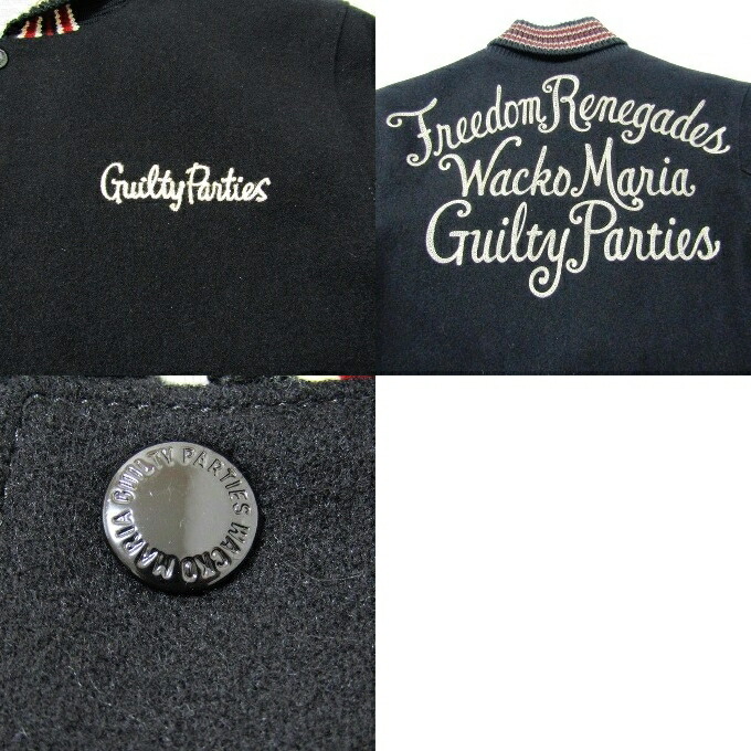 楽天市場】WACKOMARIA（ワコマリア） バック刺繍 ウールメルトン