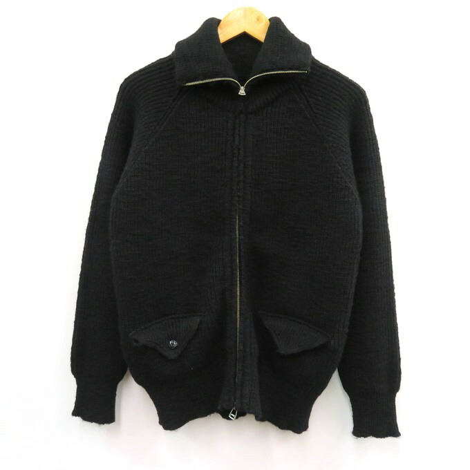 OLDJOE&CO オールドジョー ブラック ニット ジップアップ 38 楽天市場