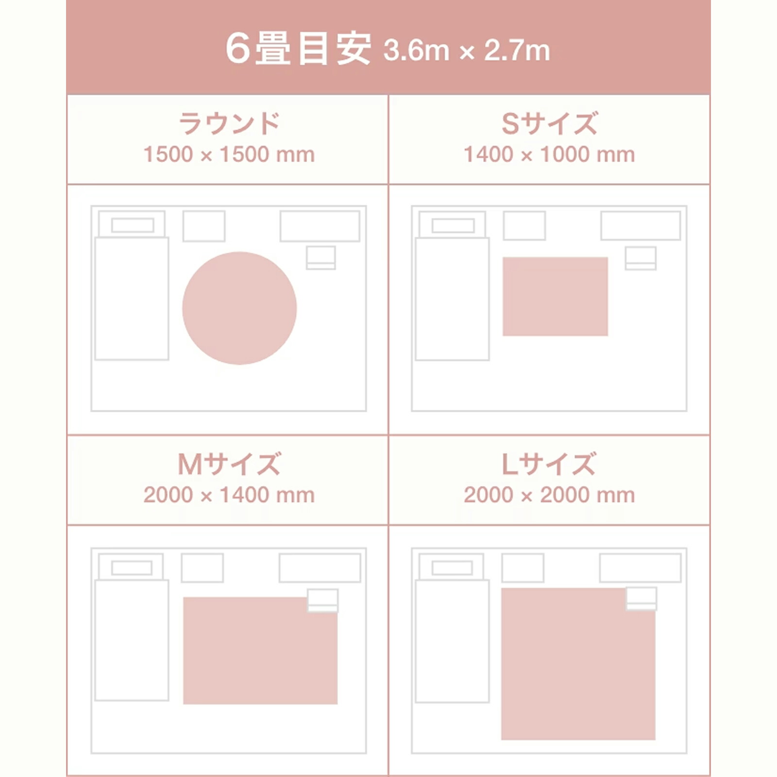 楽天市場】Francfranc フランフラン ポコモコファー ラグ M 全2色[低