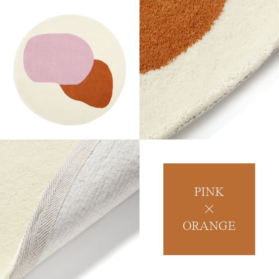 楽天市場】Francfranc フランフラン ワンダー ラグ 全2色[ラウンド