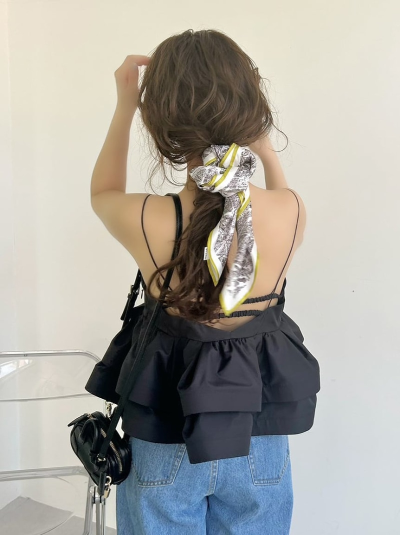 楽天市場】【SALE／50%OFF】ラッフルヘムデザインキャミソール FRAY