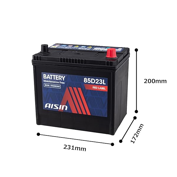 楽天市場】アイシン(AISIN) 車用 バッテリー 85D23L (75D23L 55D23L