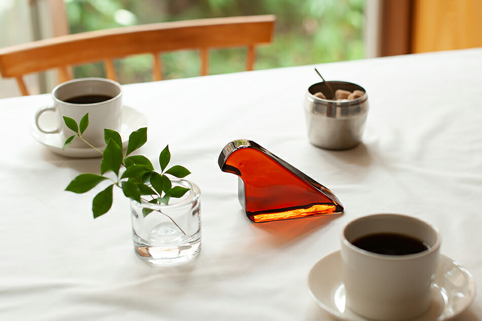 楽天市場】ガラスバード 135×82mm セビリアオレンジイッタラ×ミナ