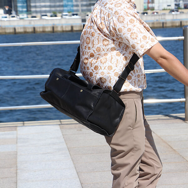 楽天市場】エムピウ ボストンバック CASSA2 メンズ 革 ミニボストン