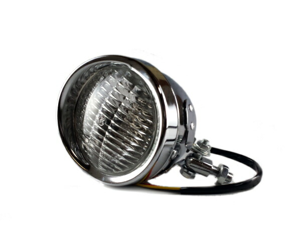 楽天市場】4.5インチ バイザー付き ベーツライト バイク用 ヘッド