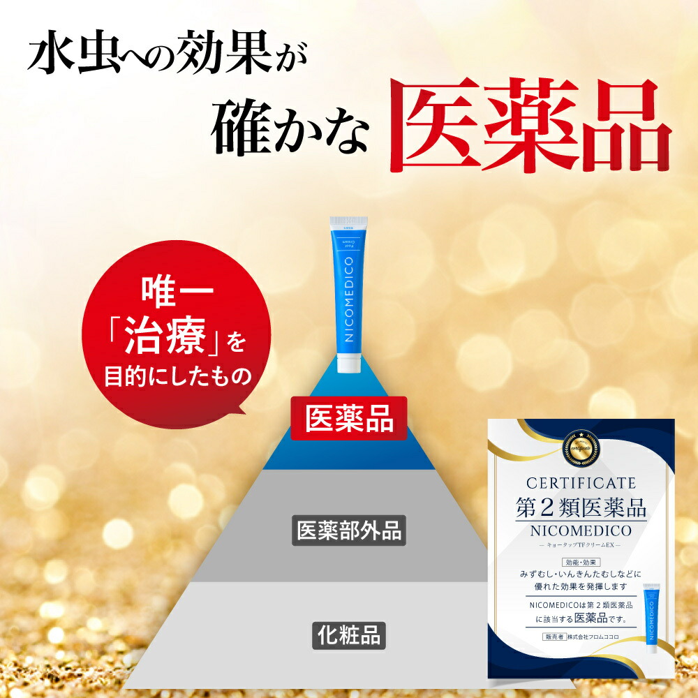 楽天市場】【第2類医薬品】水虫薬 20g nicomedico いんきんたむし ぜに