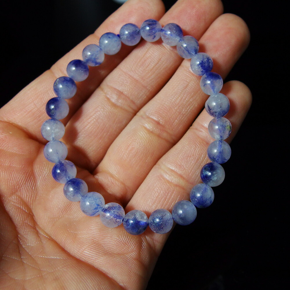 楽天市場】一点物希少天然石 デュモルチェライト イン クォーツ