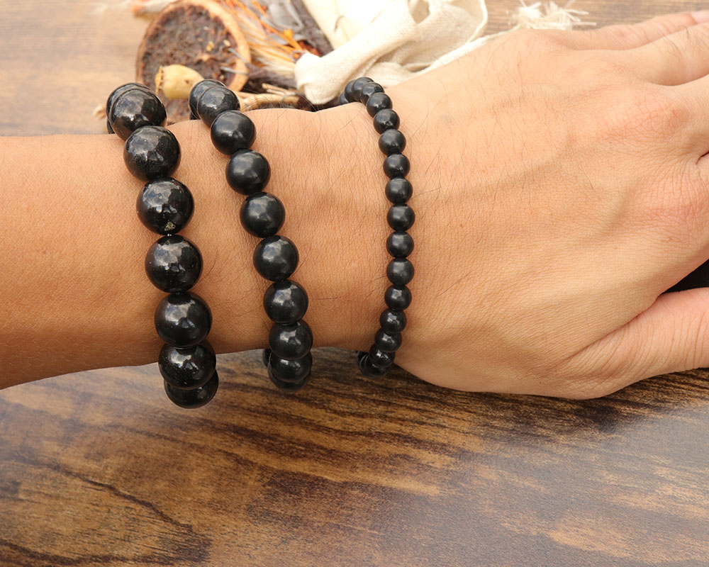 楽天市場】AAAA シュンガイト ブレスレット 選べる 6mm 8mm 10mm 12mm