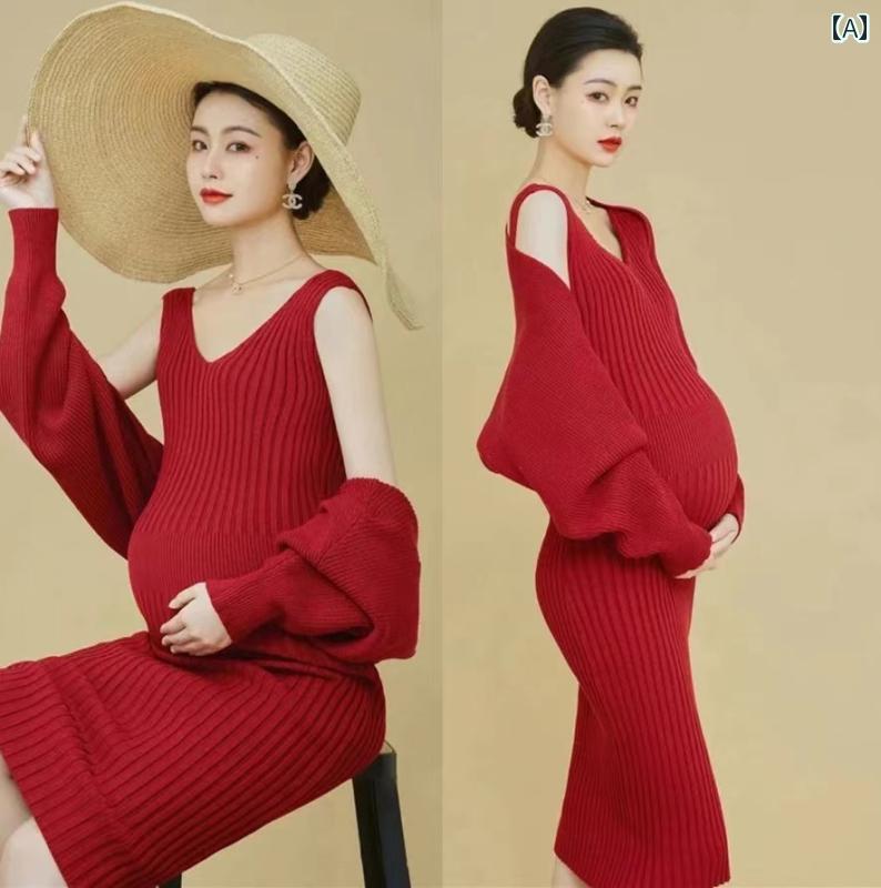 楽天市場】マタニティフォト 衣装 ワンピース セットアップ 大きめ