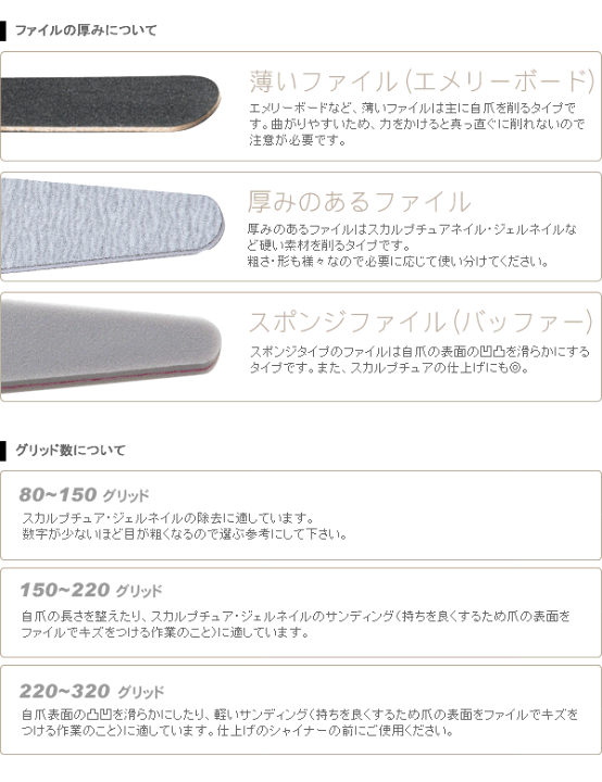 楽天市場】More Couture モアクチュール ネイルファイル ハート