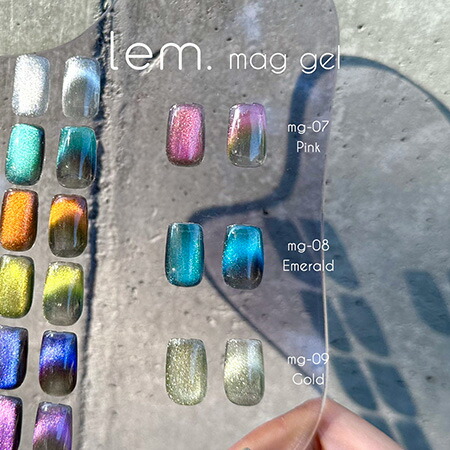 楽天市場】lem. レム マグジェル 7g 23SS新色3本セット mg-07ピンク/mg
